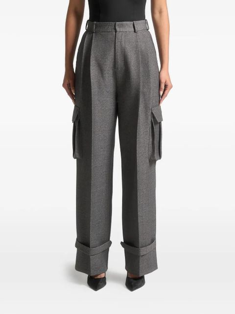 Manière De Voir Danielle pleated trousers - Grey - zdjęcie produktu nr 1
