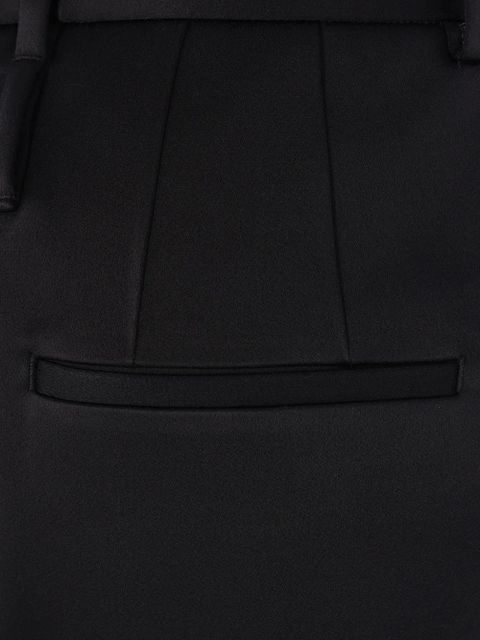 Jil Sander belt-loops trousers - Black