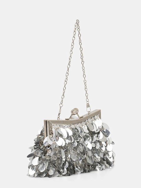 Answear.LAB torebka kolor srebrny - zdjęcie produktu nr 2