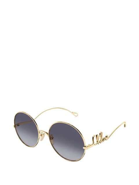 Chloé Eyewear round-frame sunglasses - Gold - zdjęcie produktu nr 2