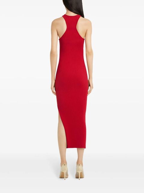 Courrèges scuba midi dress - Red - zdjęcie produktu nr 2