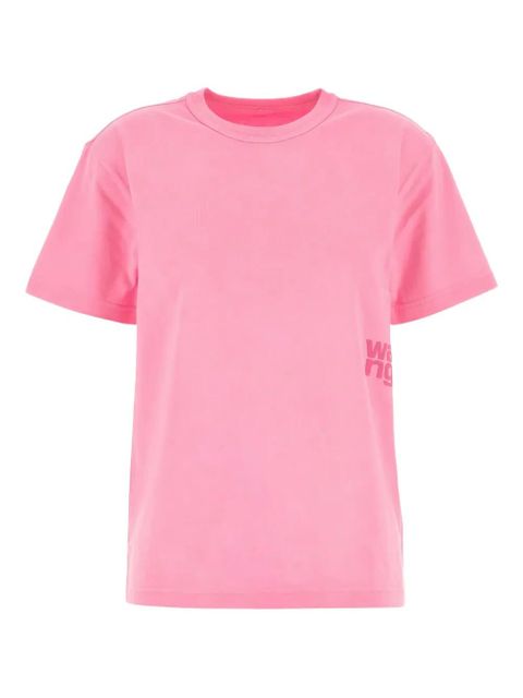 Alexander Wang logo-print T-shirt - Pink - zdjęcie produktu nr 1