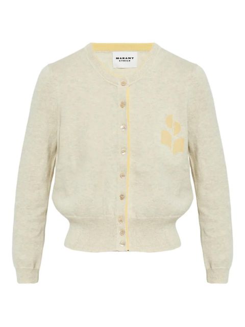 MARANT ÉTOILE layered cardigan - Neutrals - zdjęcie produktu nr 1