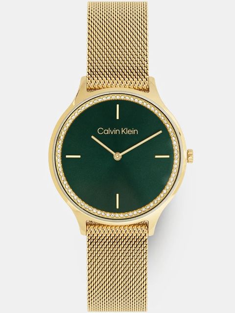 Calvin Klein zegarek damski kolor złoty 25100005 - zdjęcie produktu nr 1