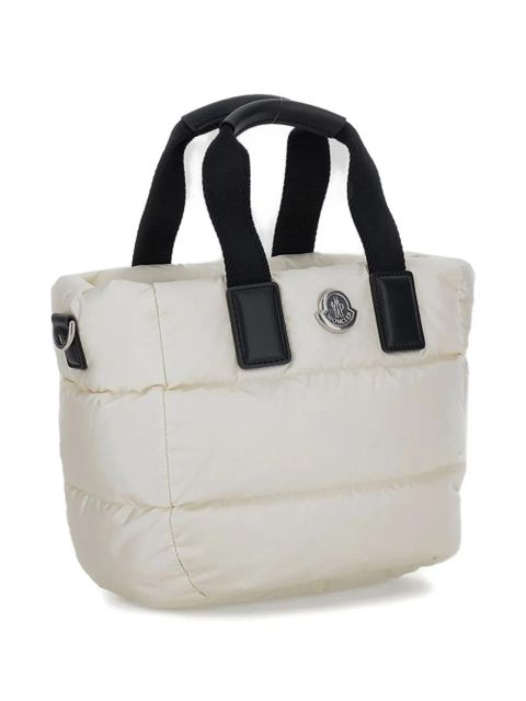 Moncler Caradoc padded top-handle shoulder bag - Neutrals
