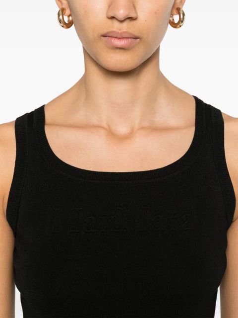 Max Mara Pentola tank top - Black