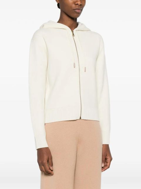 Moncler hooded zip cardigan - Neutrals - zdjęcie produktu nr 2