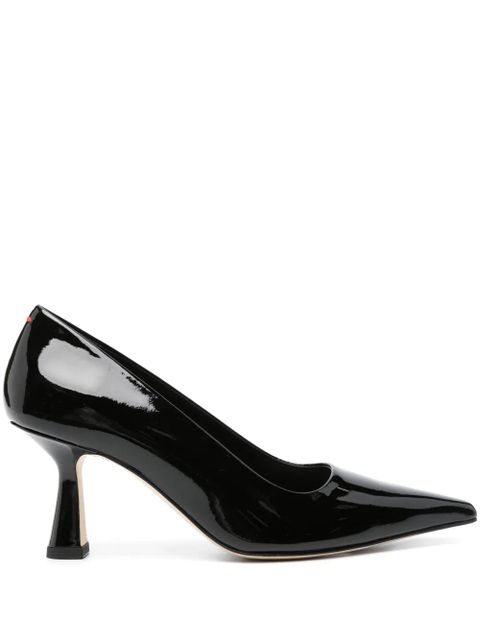Aeyde Zandra 75mm leather pumps - Black - zdjęcie produktu nr 1