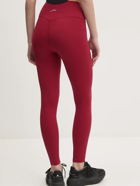 Joy in me legginsy do jogi Oneness Ease kolor bordowy gładkie Oneness Ease 7/8