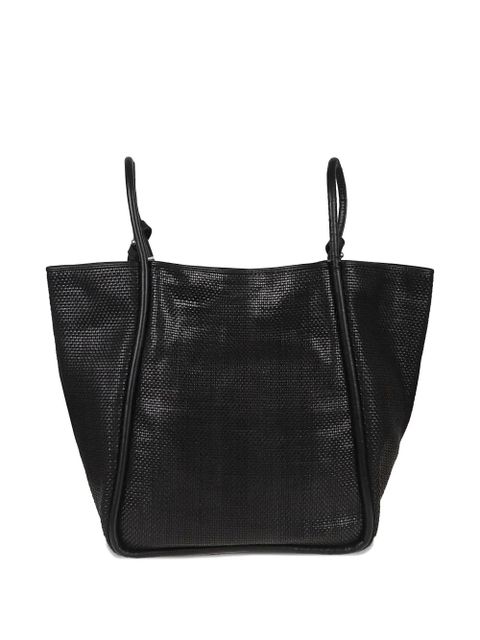 DRAGON DIFFUSION Ana woven leather tote bag - Black - zdjęcie produktu nr 1