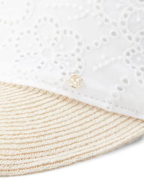 Maison Michel Pema lace hat - White - zdjęcie produktu nr 2