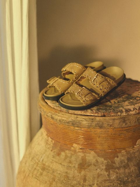 Answear.LAB klapki damskie kolor beżowy