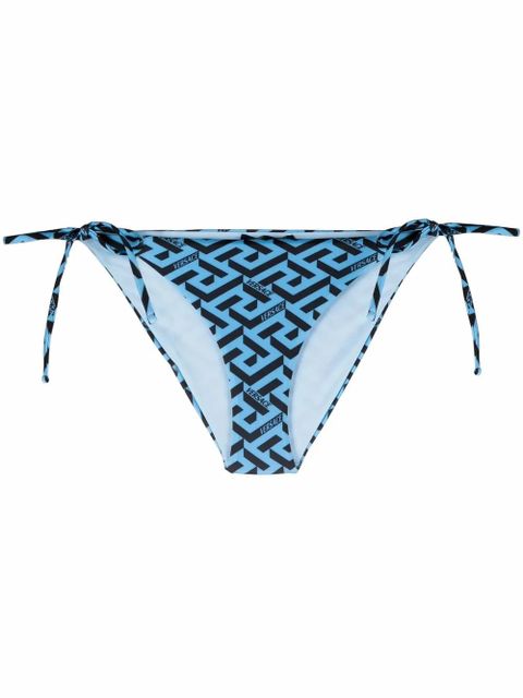 Versace logo bikini bottoms - Blue - zdjęcie produktu nr 1