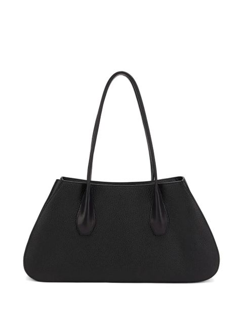 The Row Alger textured tote bag - Black - zdjęcie produktu nr 2