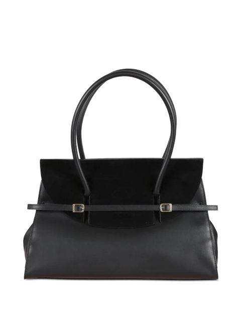 Simkhai suede strap tote bag - Black - zdjęcie produktu nr 1
