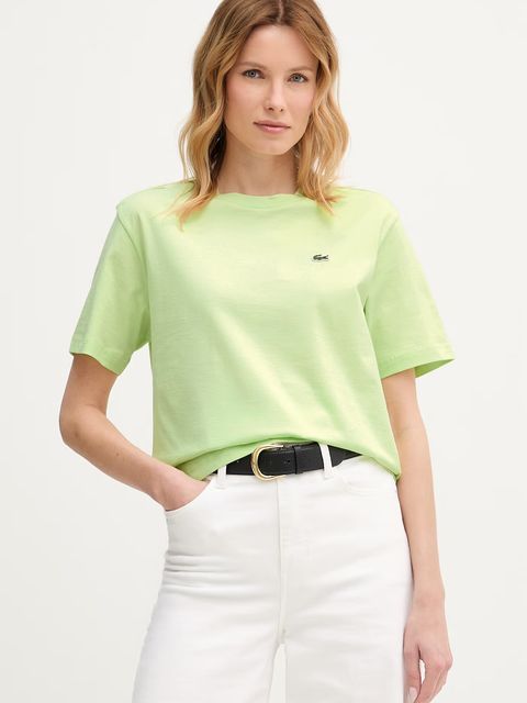 Lacoste T-shirt damski bawełniany - zdjęcie produktu nr 1