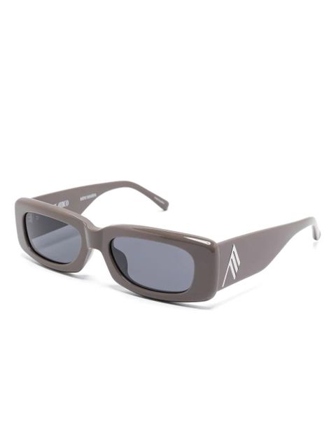 The Attico x Linda Farrow Mini Marfa sunglasses - Grey - zdjęcie produktu nr 2