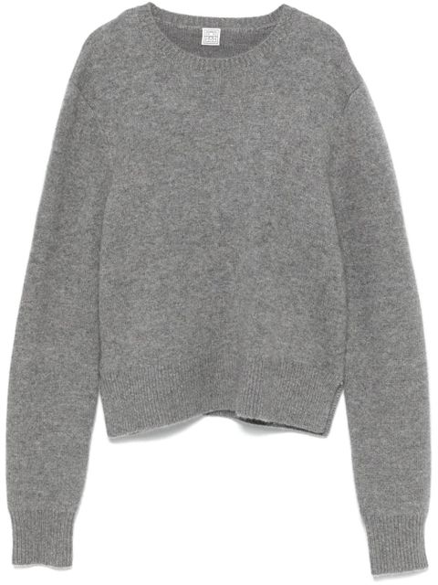 TOTEME cropped sweater - Grey - zdjęcie produktu nr 1