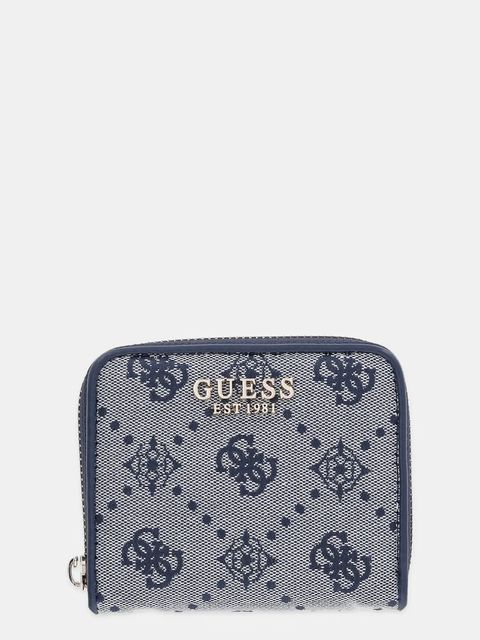 Guess portfel NEDA damski kolor niebieski SWJP96 54137 - zdjęcie produktu nr 1