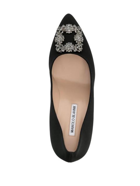 Manolo Blahnik 90mm Hangisi pumps - Black