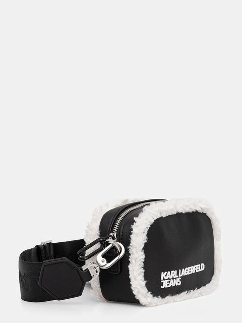 Karl Lagerfeld Jeans torebka kolor czarny A4W30233 - zdjęcie produktu nr 2