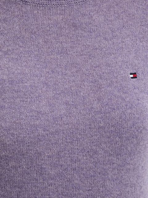 Tommy Hilfiger sweter wełniany damskie kolor granatowy lekkie WW0WW40264