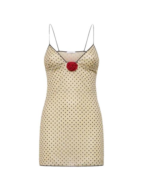 Oséree Lumière polka-dot mini dress - Neutrals - zdjęcie produktu nr 1