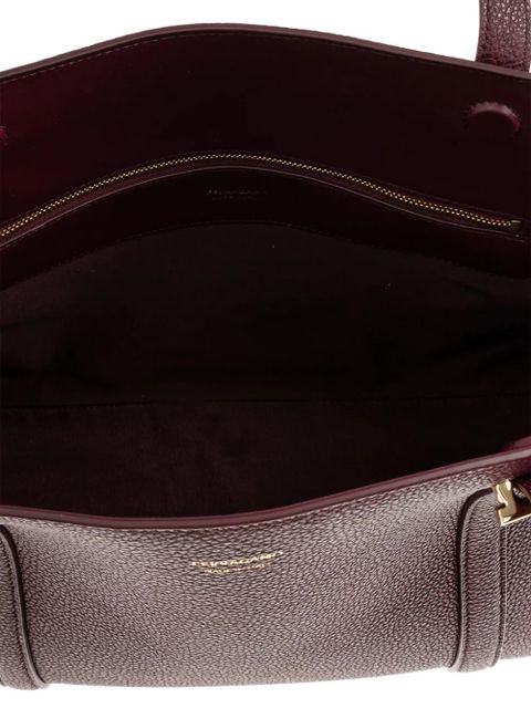 Ferragamo grainy leather tote bag - Red