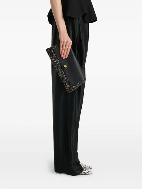 KHAITE textured clutch bag - Black - zdjęcie produktu nr 2