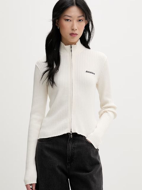 Dickies sweter rozpinany damski z bawełną - zdjęcie produktu nr 1