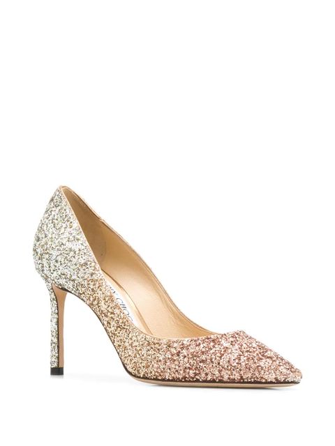Jimmy Choo 85mm Romy pumps - Gold - zdjęcie produktu nr 2