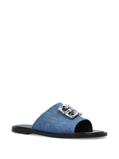 Givenchy 4G Liquid slides - Blue - zdjęcie produktu nr 2