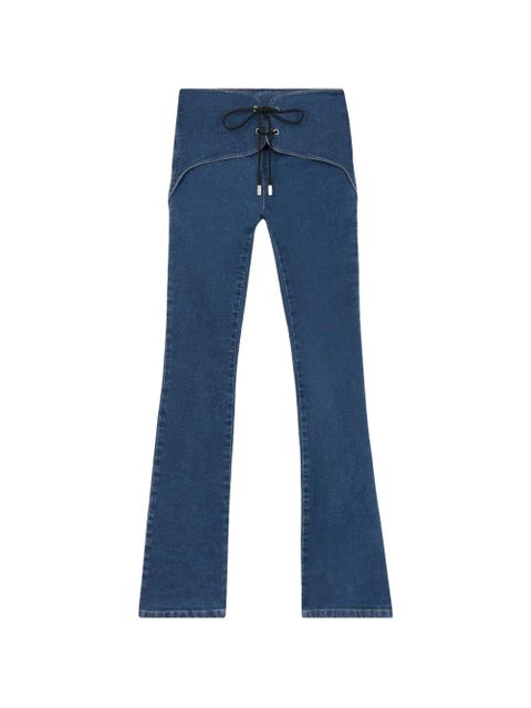 GCDS Hello Kitty flared trousers - Blue - zdjęcie produktu nr 1