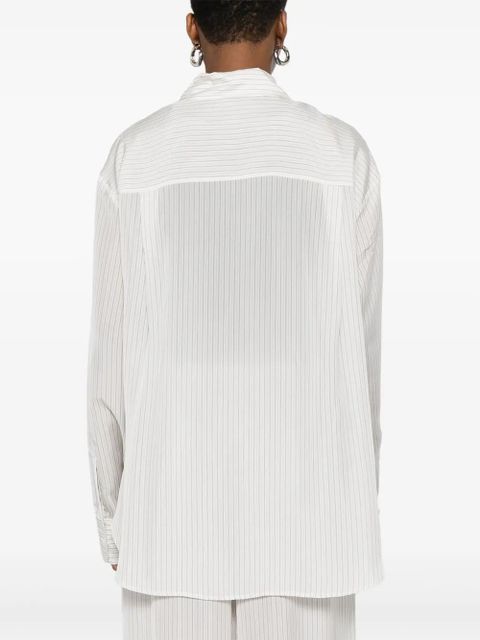 The Frankie Shop Peri striped shirt - White - zdjęcie produktu nr 2