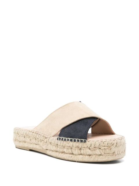 Manebi suede espadrilles - Neutrals