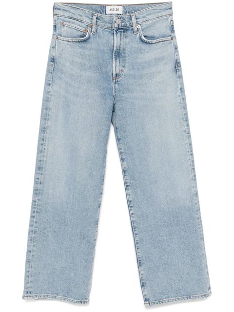 AGOLDE Harper cropped jeans - Blue - zdjęcie produktu nr 1