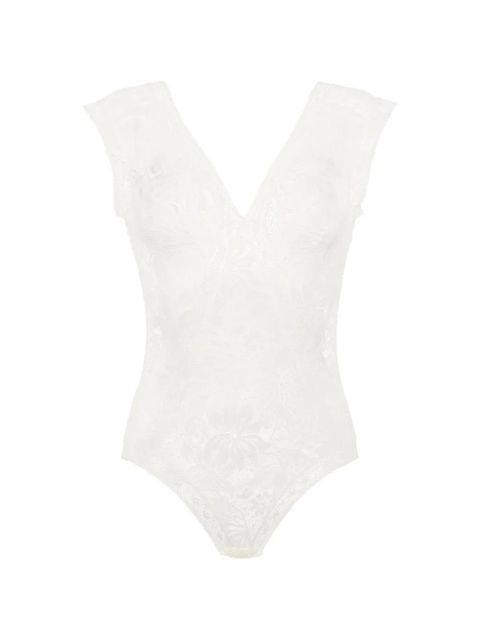ERES Féérie floral-lace bodysuit - Neutrals - zdjęcie produktu nr 1
