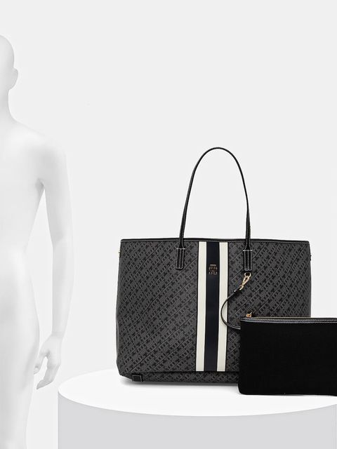 Tommy Hilfiger torebka kolor czarny AW0AW17697