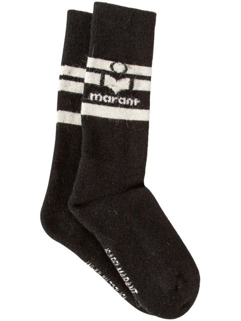 ISABEL MARANT Viby socks - Black