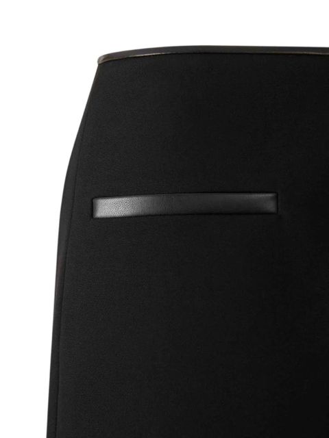 Simkhai buckle elasticated skirt - Black