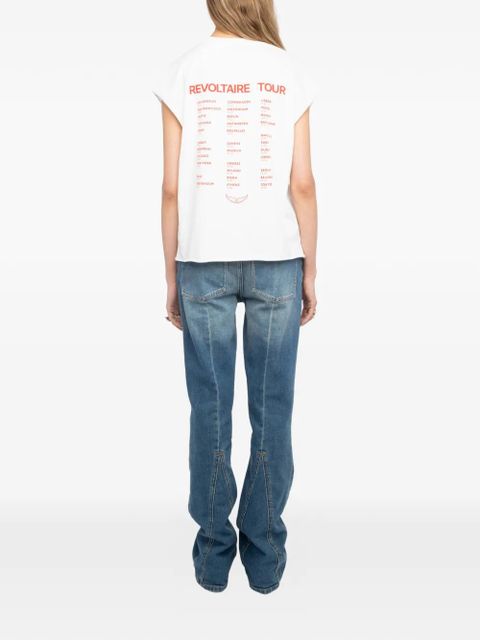 Zadig&Voltaire Cloe heart T-shirt - White