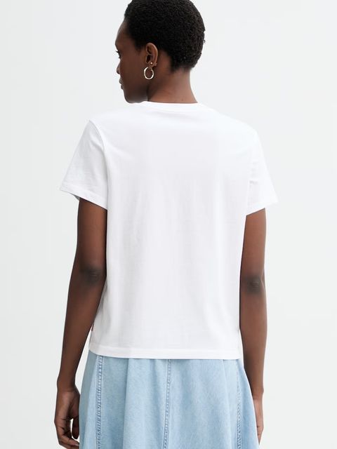 Levi's t-shirt bawełniany LS FAVORITE TEE SWEET HEART - zdjęcie produktu nr 2