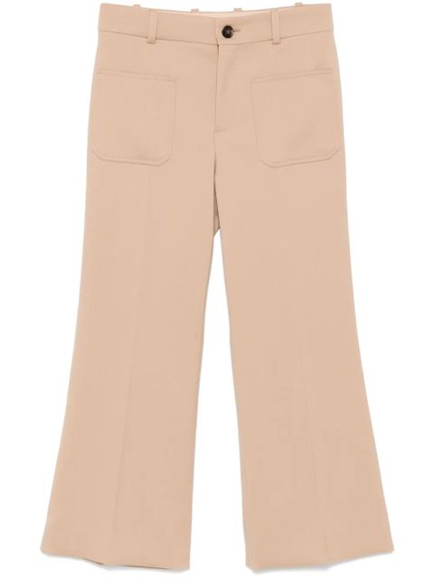 Chloé cropped trousers - Brown - zdjęcie produktu nr 1
