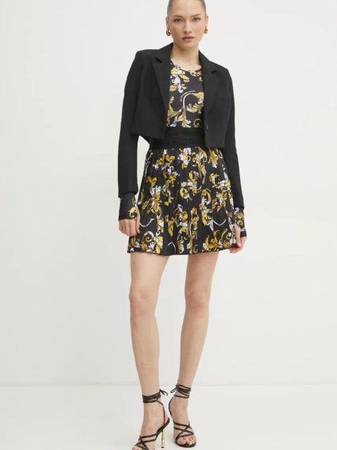 Versace Jeans Couture longsleeve kolor czarny 78HAH218 JS470