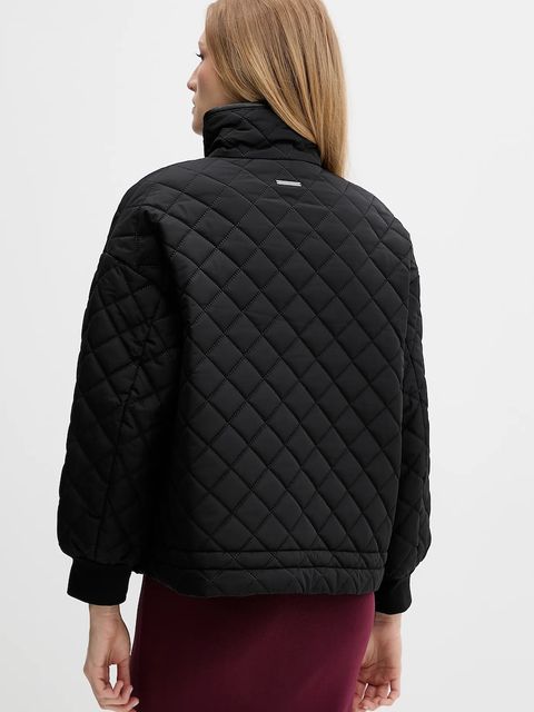 Armani Exchange kurtka kolor czarny przejściowa oversize XW000683 AF16200