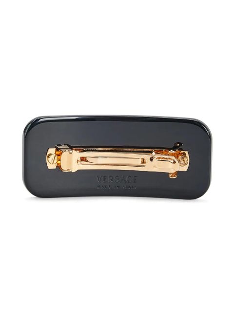 Versace Left Crystal hair clip - Black - zdjęcie produktu nr 2