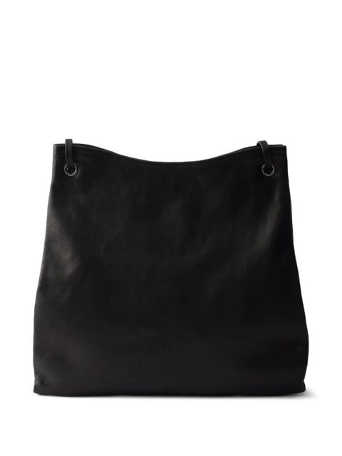 Prada large Route leather tote bag - Black - zdjęcie produktu nr 2