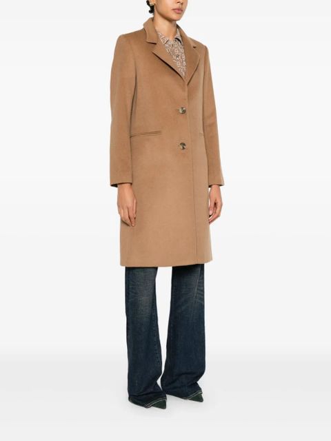 Lauren Ralph Lauren wool button coat - Brown - zdjęcie produktu nr 2