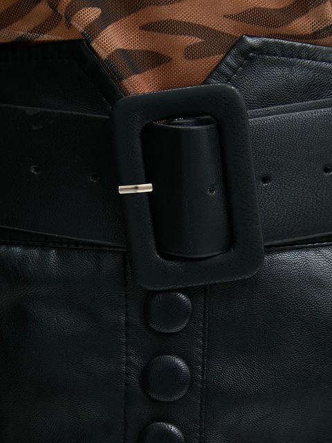 Answear.LAB spódnica kolor czarny midi ołówkowa