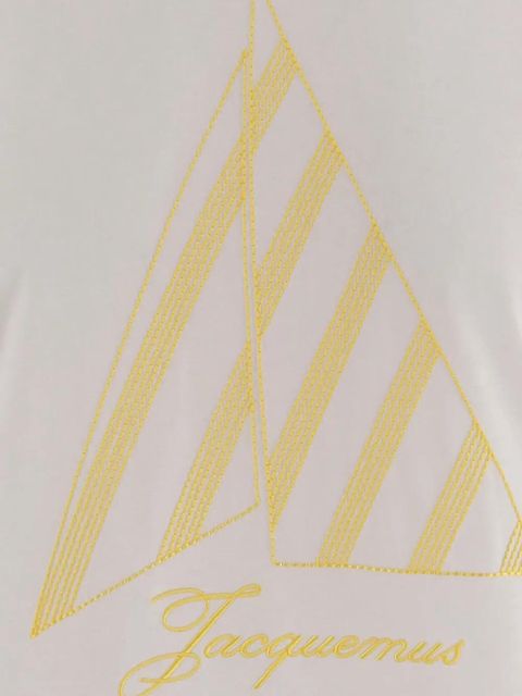 Jacquemus The Voilier embroidered t-shirt - White